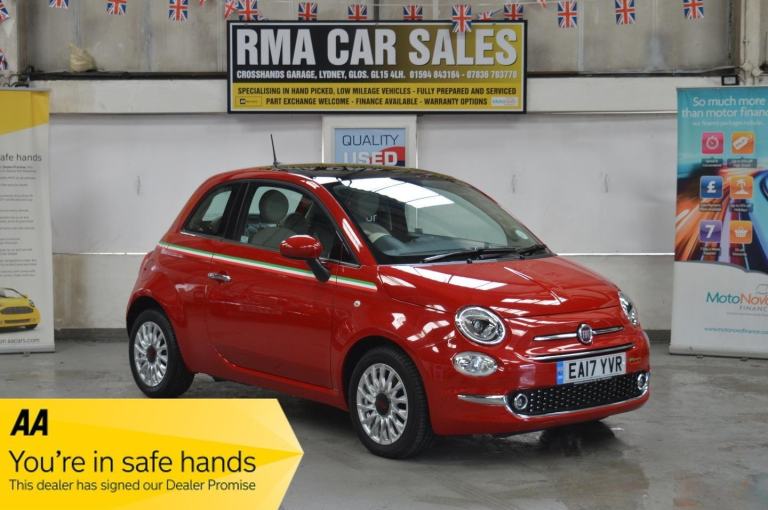 2017 Fiat 500 1.2 Lounge ONLY 4000 MILES HATCHBACK Petrol Manual