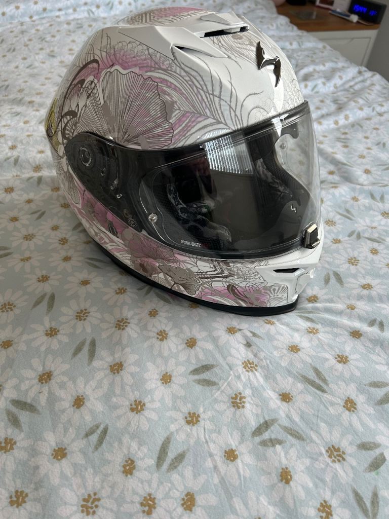 Scorpion motorcycle helmet