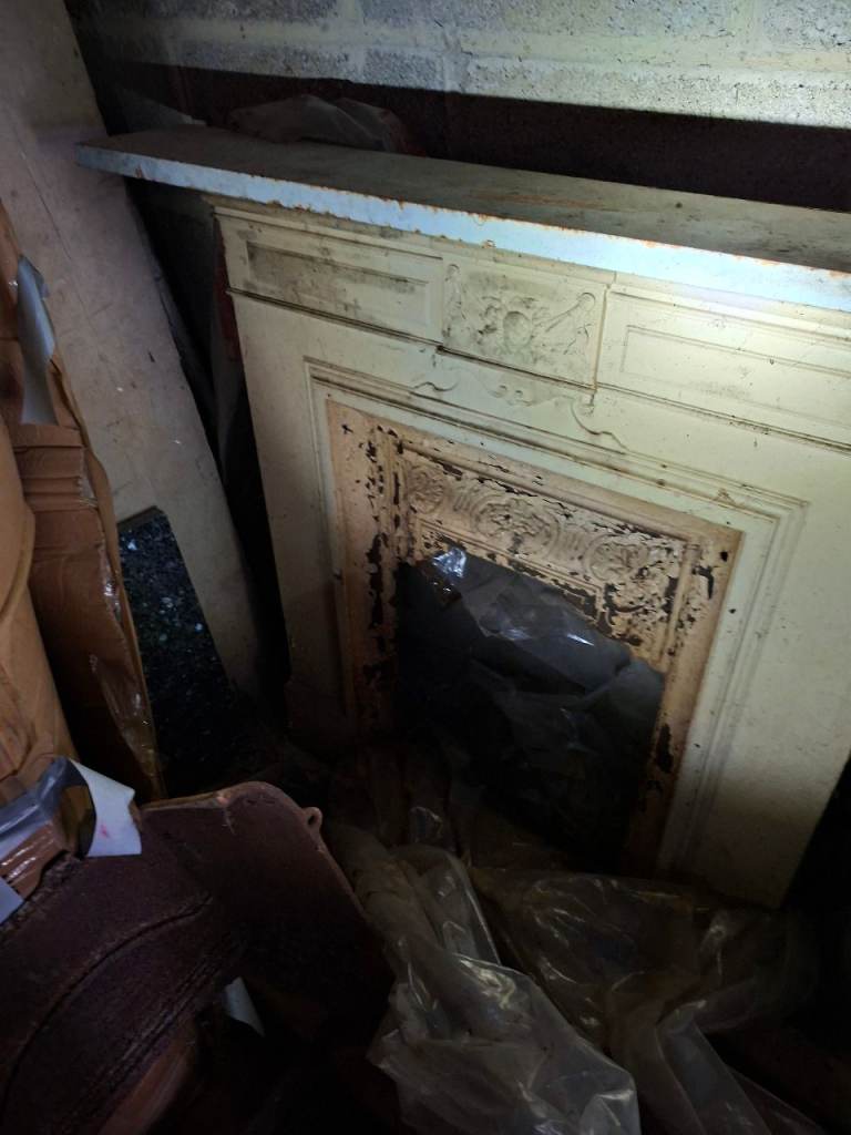 Victorian Cast Iron Fireplace 