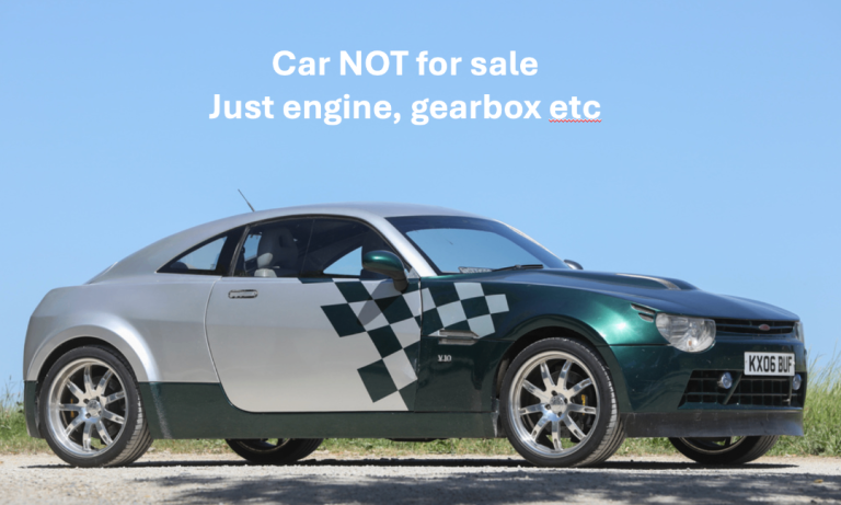 As new Ford 2.0L Duratec DHE Engine, MCT75 5-speed Gearbox, Wiring Loom, ECU (11000 miles)