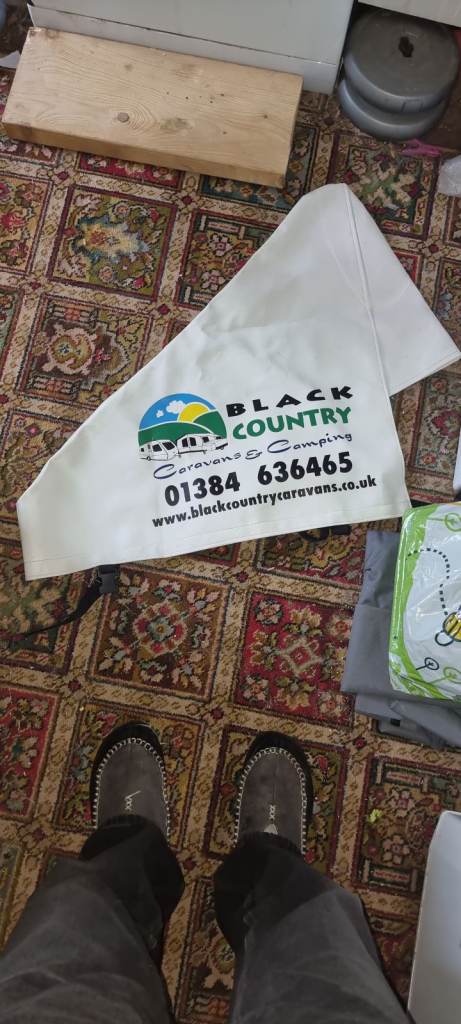 Caravan hitch cover new.