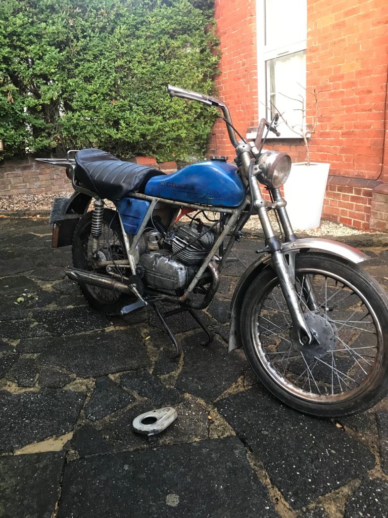 Gilera Touring  sports moped.U.K. Market 16er moped from 70’s 