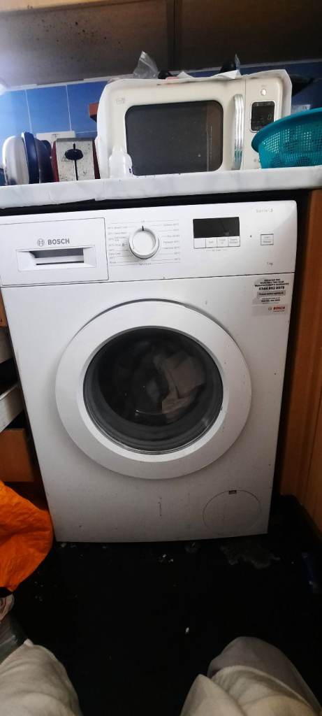 Bosch Serie 2 7kg Washing Machine  – White, Good Condition