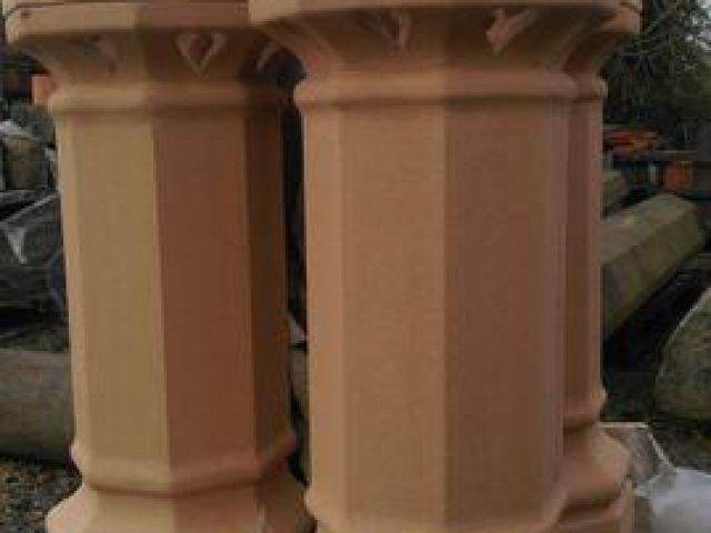 Castledawson 700 NEW octagon chimney pots 
