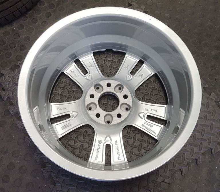MERCEDES A B CLASS CLA 1X 17'' GENUINE SILVER REFURBISHED ALLOY WHEEL S620S
