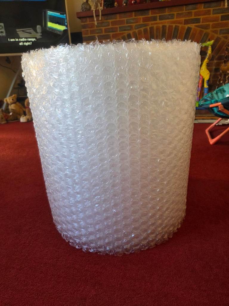 Large Unused Clear Bubble Wrap Roll – Brand New