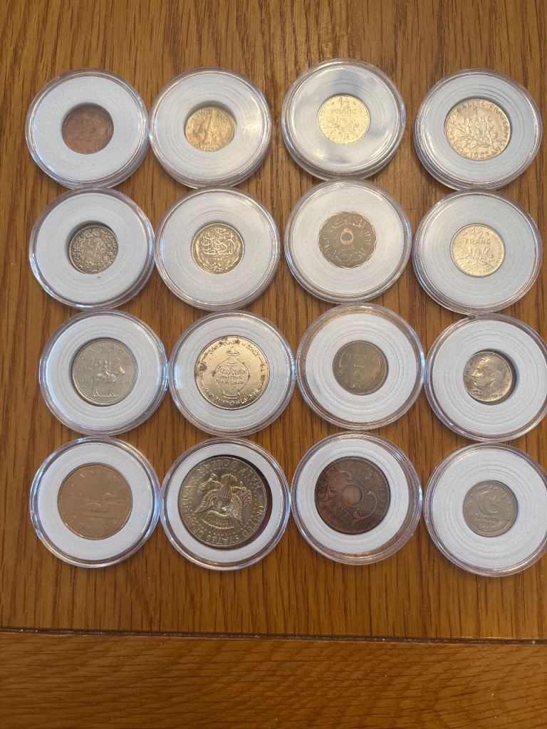 Foreign coins