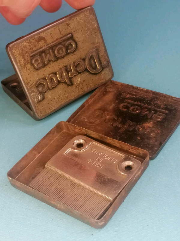 Vintage Medical Advertising Use Derbac Soap Hygienic Nickel Plated Com
