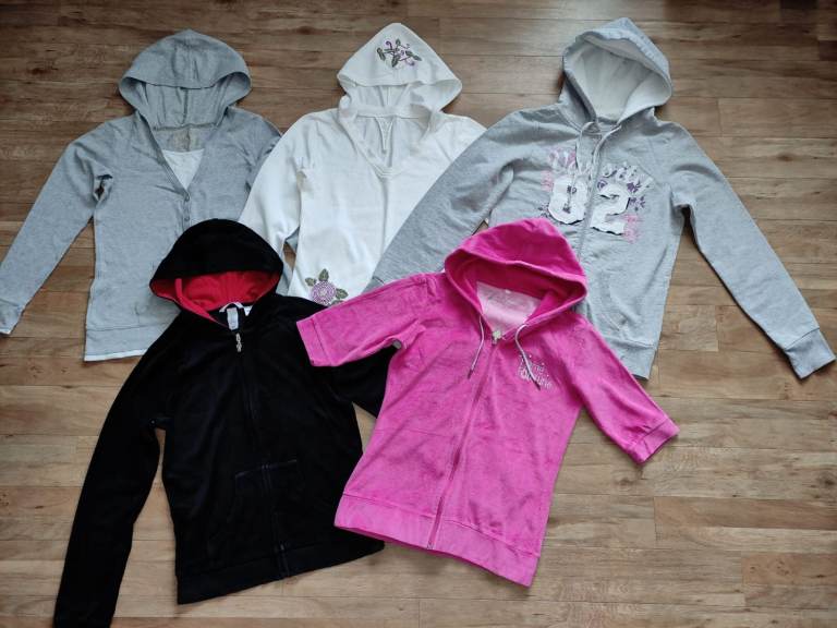 image for 5 x ladies women girls casual hoodies 