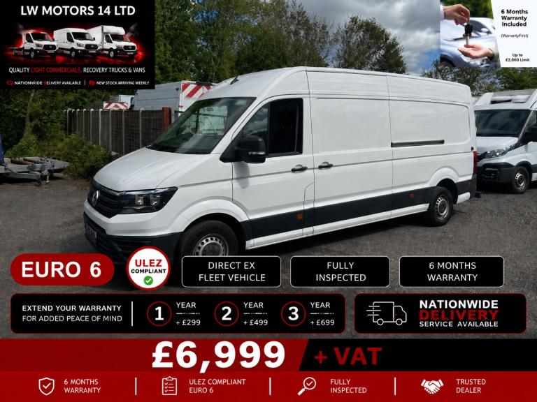VOLKSWAGEN CRAFTER 2.0 TDI 140 STARTLINE LWB MEDICAL SPEC FRIDGE VAN 2021 71 REG