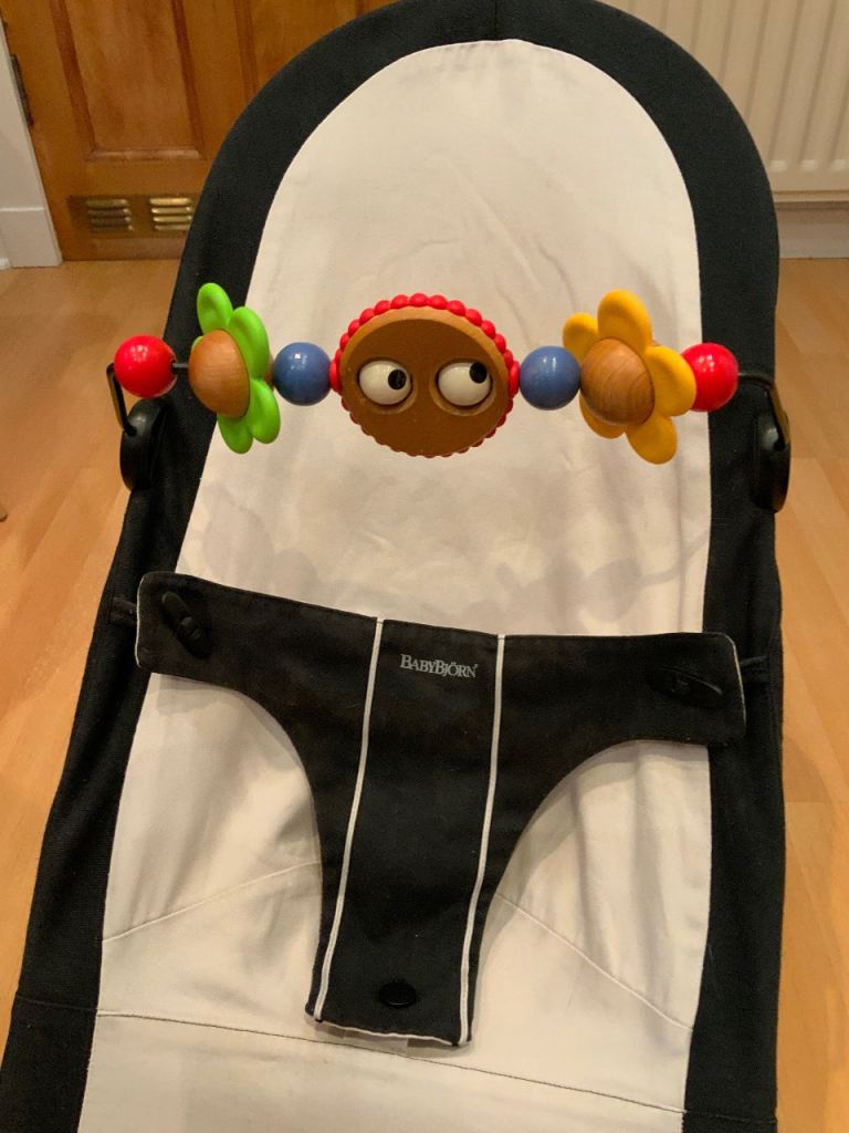 Baby Bjorn Bouncy Chair + toy