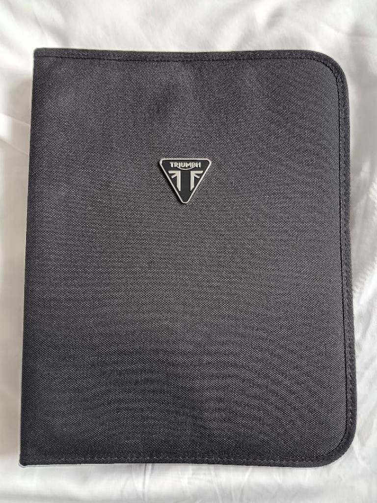 Triumph Motorcycle Owner's Document Wallet