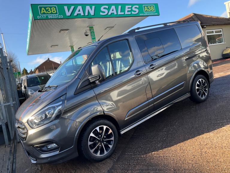 2021 Ford Transit Custom 320 SPORT L1 2.0 ECOBLUE 185 BHP AUTO DOUBLE CAB VAN EURO 6 Crew Van Die...