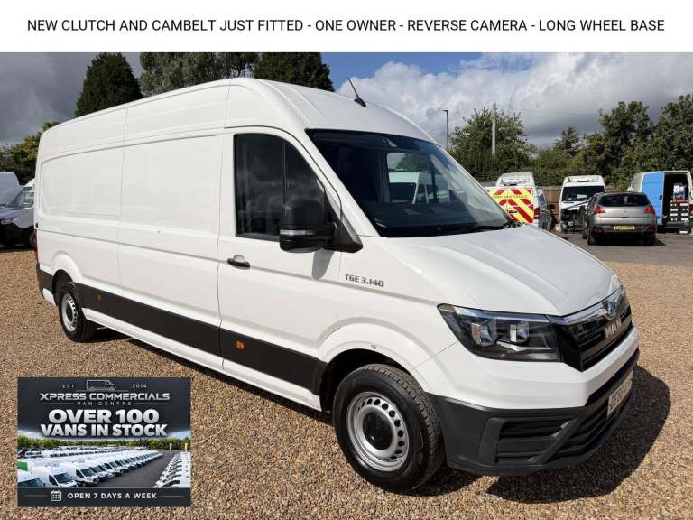 2019 MAN TGE 2.0 3140d Panel Van 5dr Diesel Manual FWD LWB High Roof Euro 6 (s/s) (140 p Panel Va...