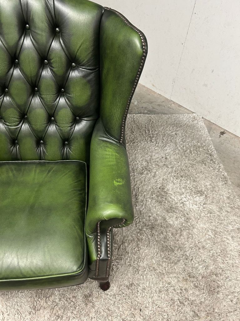 CHESTERFIELD QUEEN ANNE CHAIR DELIVERY AVAILABLE 