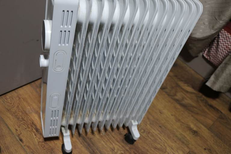 Oil Filled Radiators  x 2 2500W John Lewis Good Quality In White