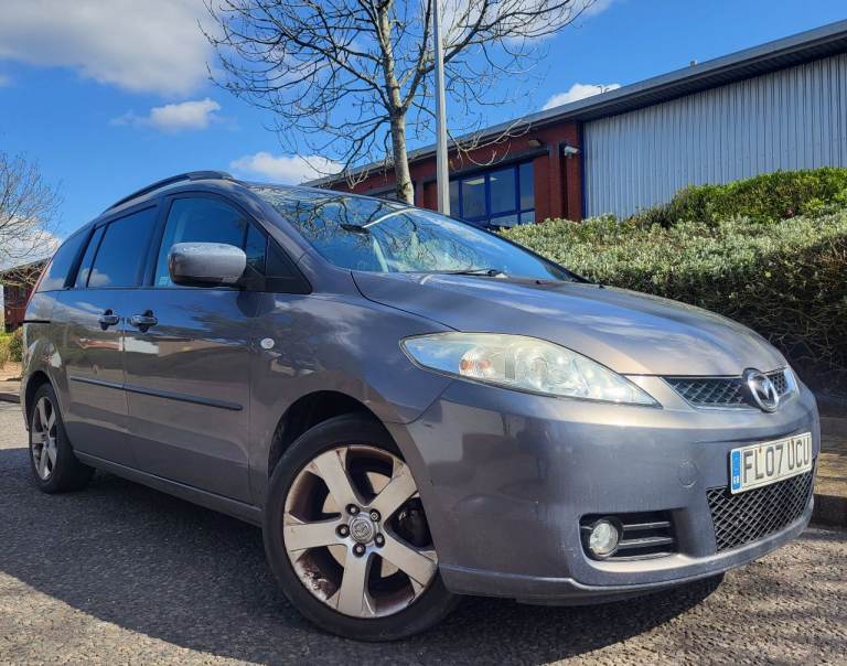 2007/07 MAZDA 5 2.0 SPORT JUL 26 MOT galaxy alhambra zafira touran cmax 7 seater MPV