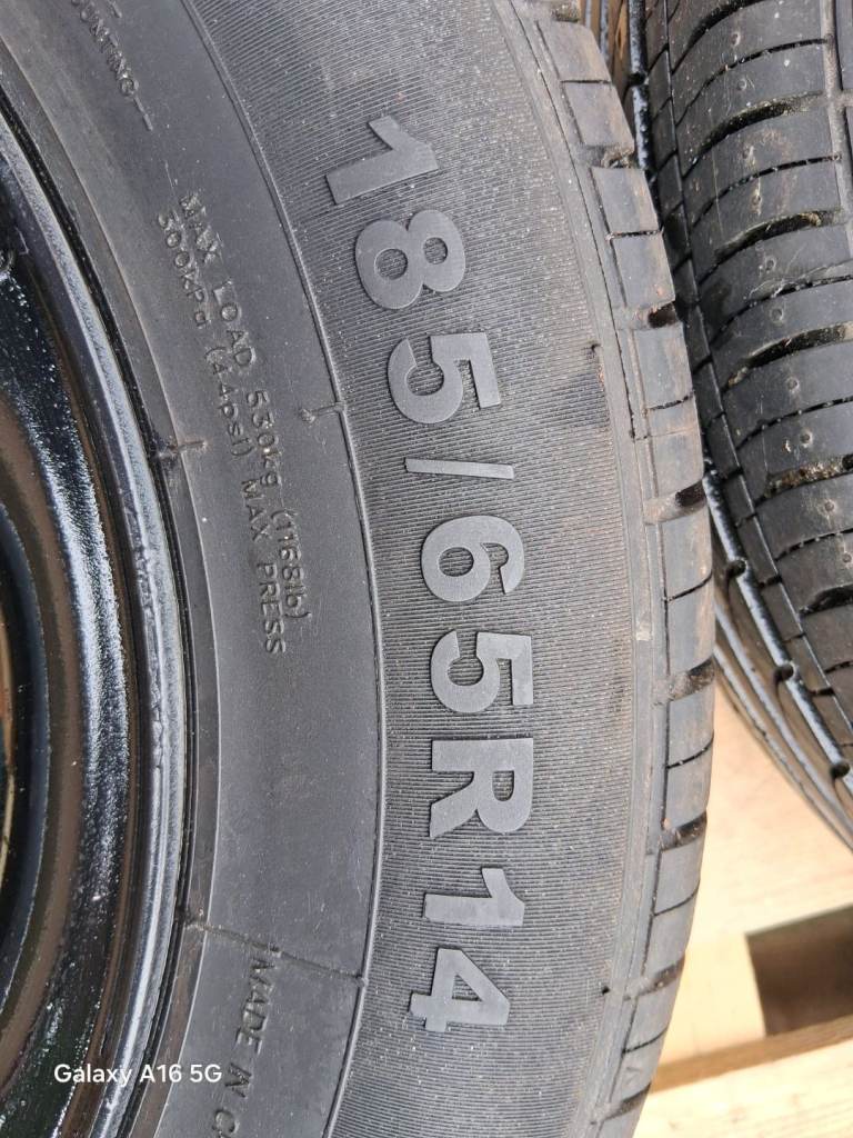 15 inch alloys with tyres