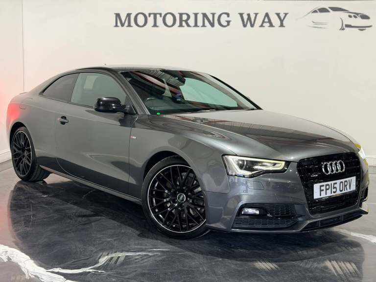 2015 Audi A5 2.0 TFSI Black Edition Plus Coupe 2dr Petrol S Tronic quattro Euro