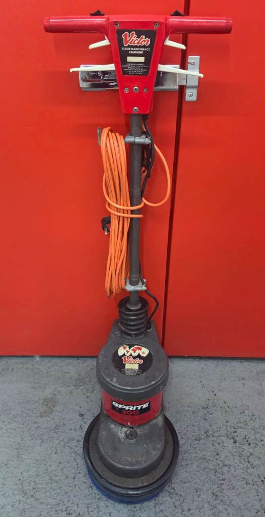 Victor spite 300 started speed floor scrubber buffer polisher sander carpet shampooer floor cleaner 