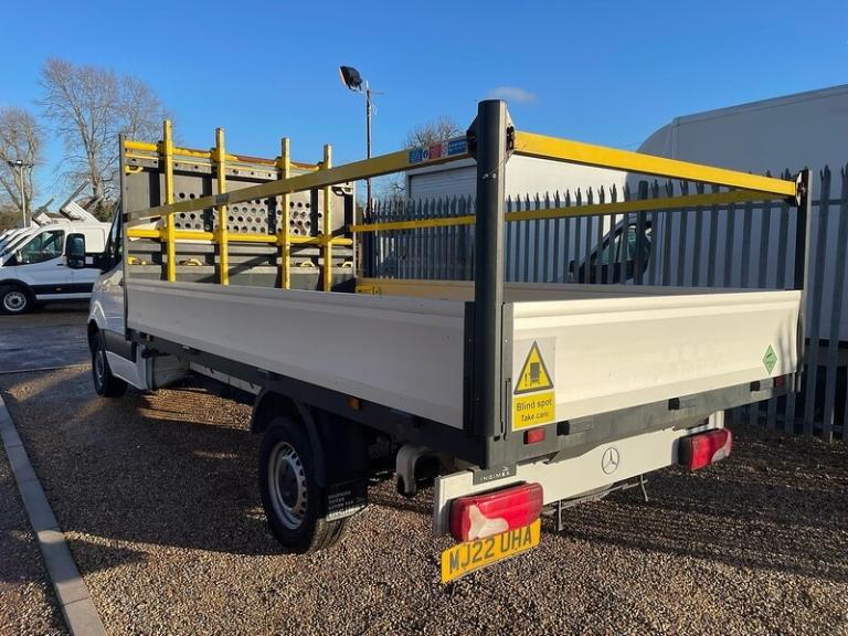 2022 Mercedes-Benz Sprinter 315 2.0 CDI Progressive L3 LWB 14FT DROPSIDE - WHITE Dropside Diesel ...