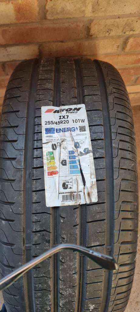 2 New tyre for free avon ZX7