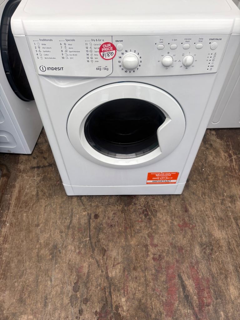 🔥INDESIT 6+5 WASHER DRYER COMBO £180 DELIVERED & FITTED🔥DENTON APPLIANCES 🔥