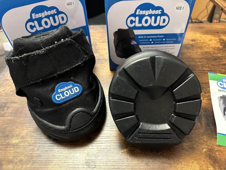 Easyboots Cloud, Size 1 Pony laminitis therapeutic Abscess, Horse, Equestrian Boots