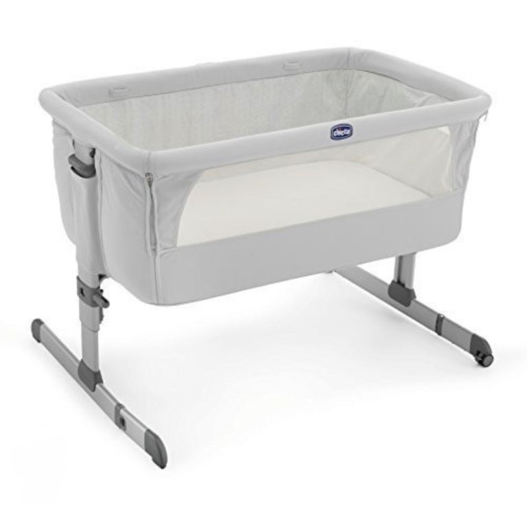 Chicco Next2Me Essential Bedside Crib – Dune (Eco-Friendly)