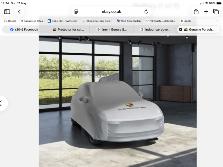 Genuine Porsche Macan Indoor car cover 