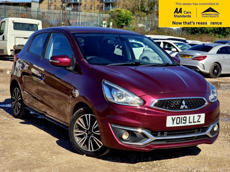 2019 Mitsubishi Mirage 1.2 4 Hatchback 5dr Petrol CVT Euro 6 (s/s) (79 ps) Hatchback Petrol Autom...