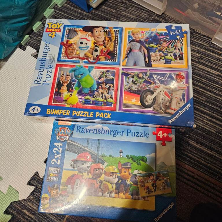 image for Both new sealed with plastic cover only small bit damage both £10