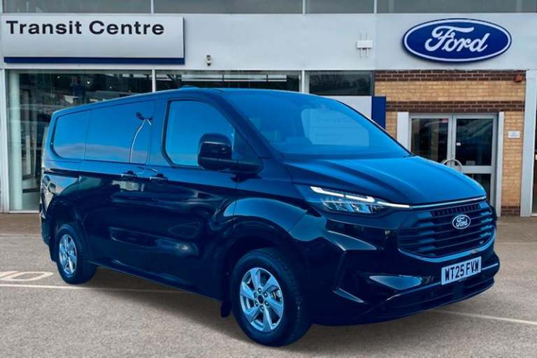 2025 Ford Transit Custom 320 Limited AUTO L1 SWB Double Cab In Van FWD 2.0 EcoBlue 136ps Low Roof...