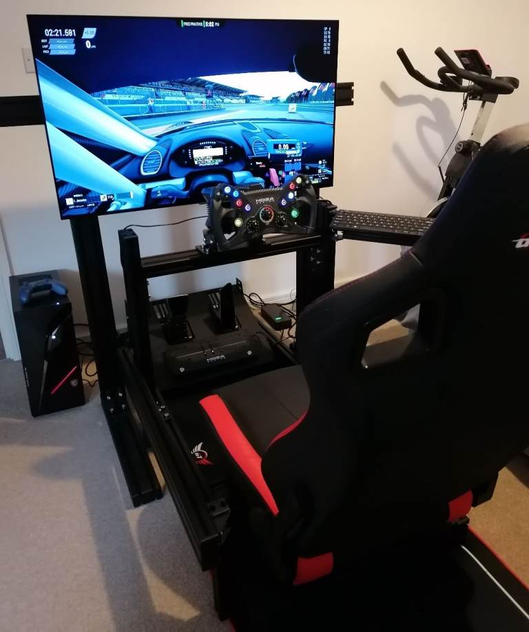 Moza & GT Omega Racing Sim Rig