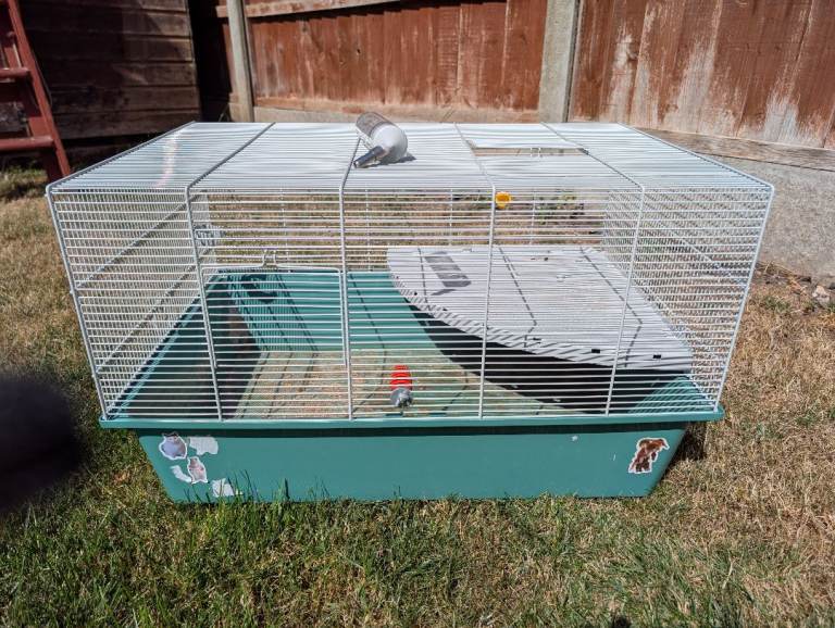 Hamster cage with water bottle 70x47x40cm