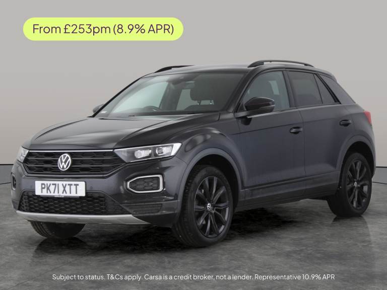 2021 Volkswagen T-Roc 1.5 TSI EVO Black Edition 5dr DSG HATCHBACK PETROL Automatic