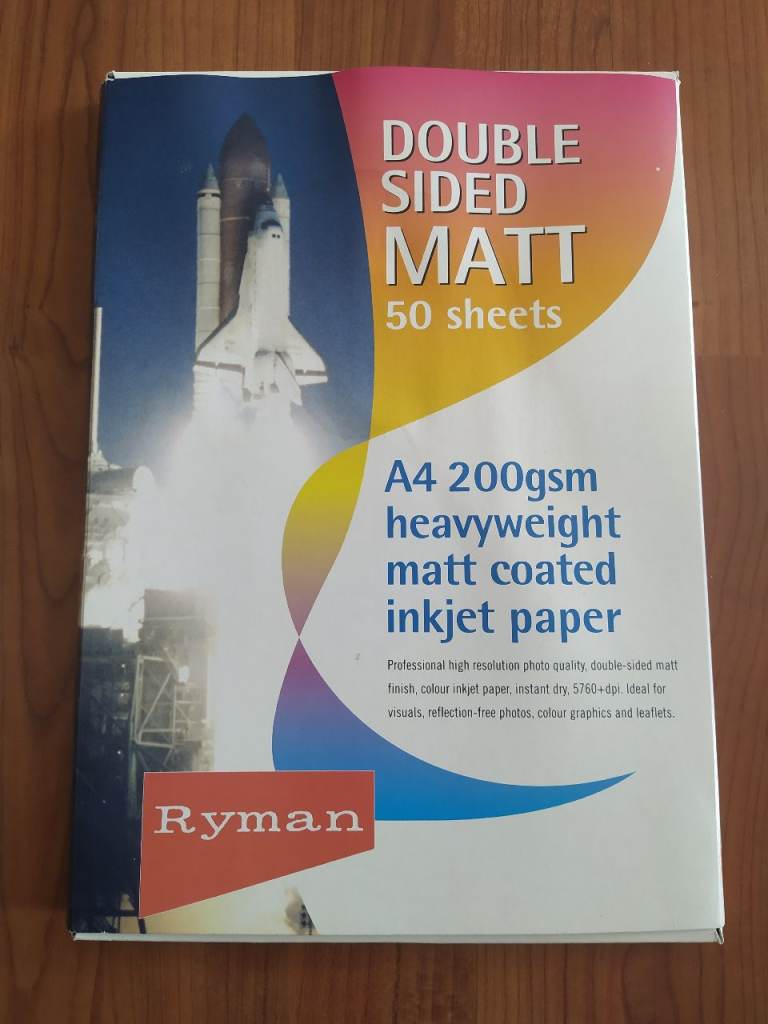 RYMAN A4 PHOTO PRINTING PRINTER PAPER IN E14