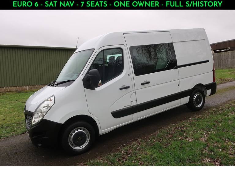 2018 Renault Master 2.3 dCi ENERGY 35 Business Crew Van Double Cab 6dr Diesel Manual FWD MWB Me C...