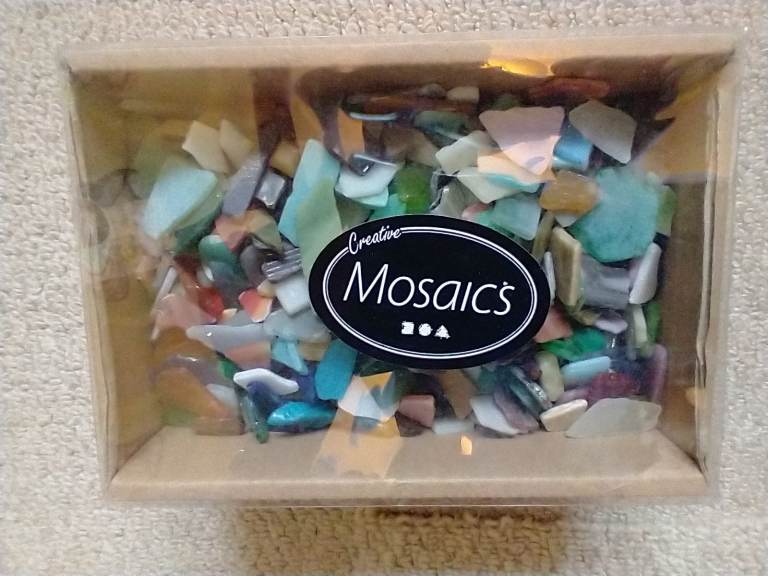 Creative Mosaics Glass Pieces - Multicoloured New Box
