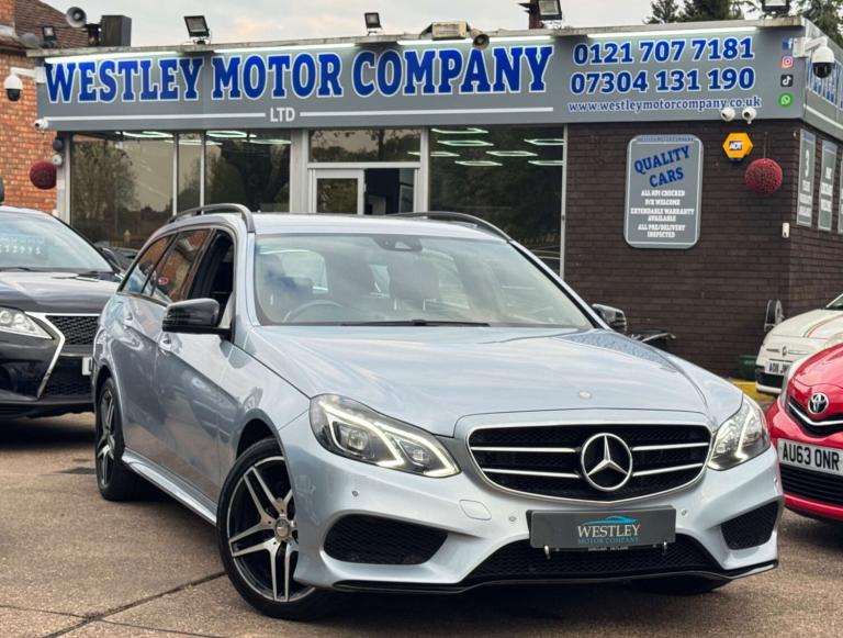 2015 Mercedes-Benz E Class E220 BlueTEC AMG Night Edition 5dr 7G-Tronic ESTATE DIESEL Automatic