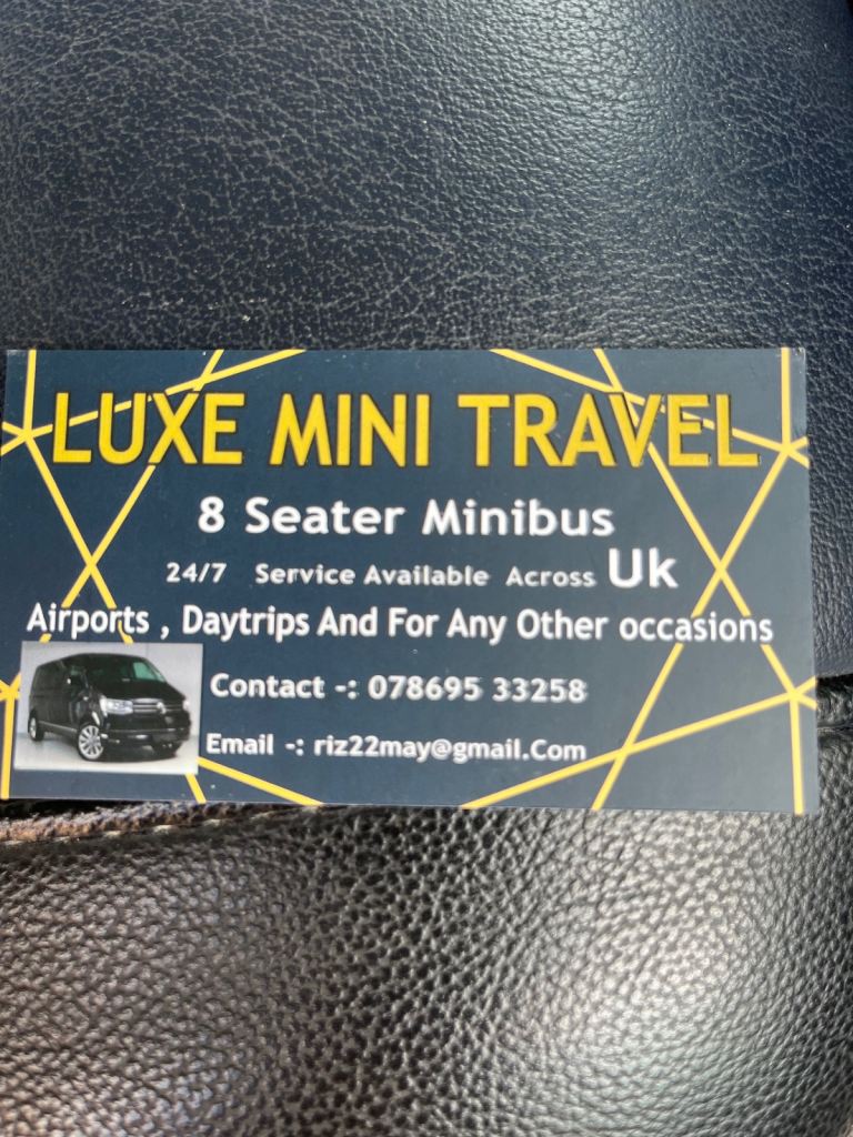 Minibus hire and airport transfer 