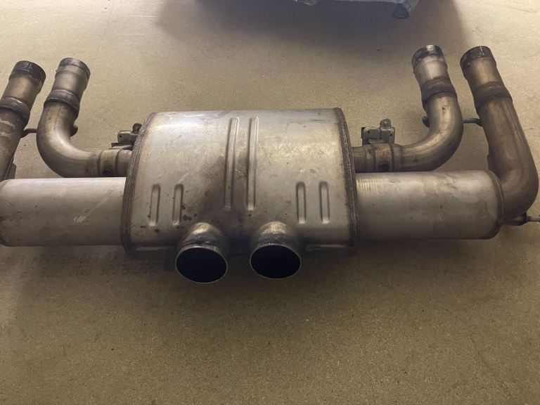 Exhaust box BMW X5M