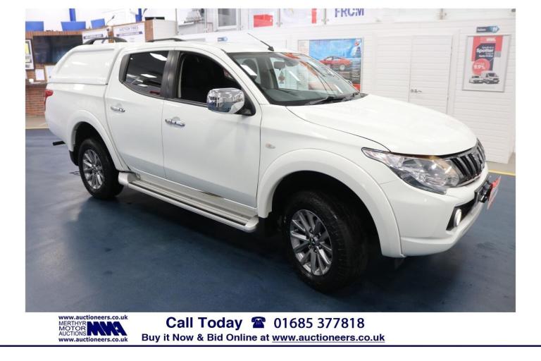 2018 Mitsubishi L200 TITAN 2.4DI-D 180PS 4X4 5 SEAT DOUBLE CAB PICK UP C/W TRUCKMAN TOP (EURO 6) ...