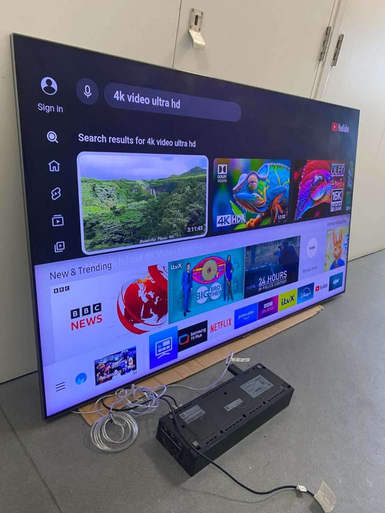 QLED 65"Samsung QE65Q7FNAT 65-inch 4K quantom ULTRA UHD HDR Smart TV – LIKE NEW