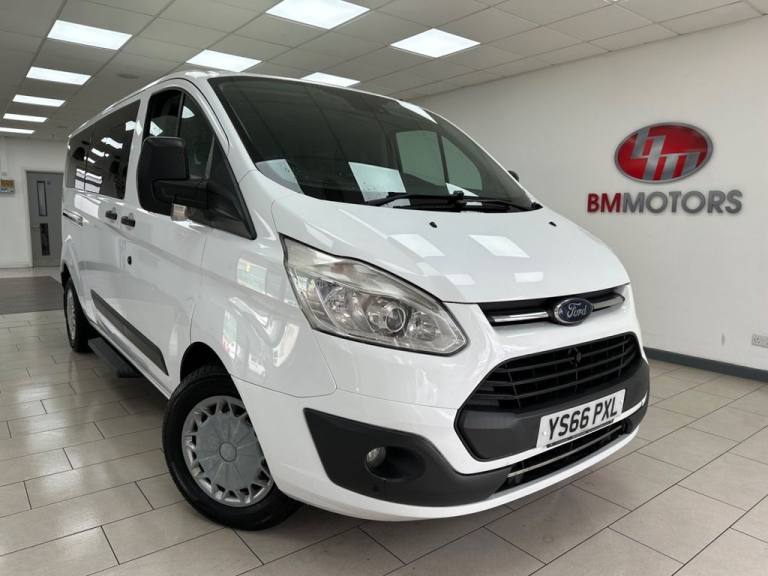 2017 Ford Tourneo Custom 2.0 310 EcoBlue Zetec Minibus Double Cab 5dr Diesel Manual L2 Euro 6 (s/...