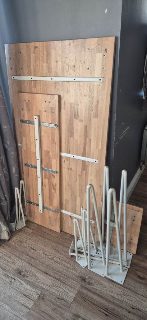 Free 6 seater dining table and benches