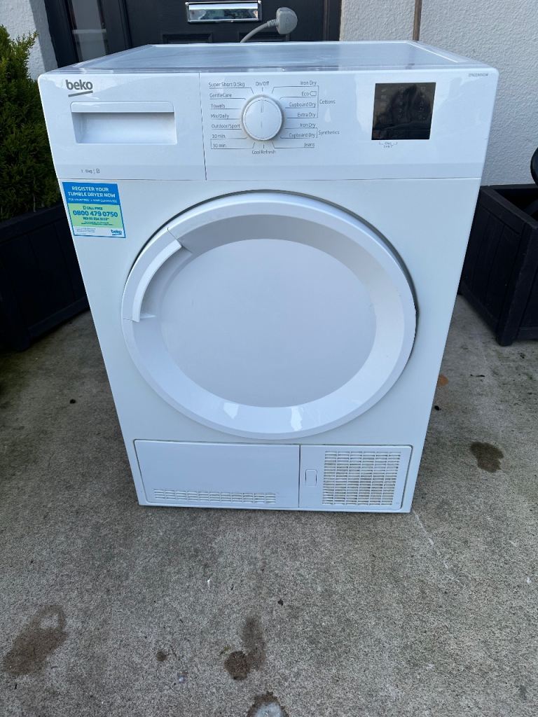 Beko 9 kg condenser Tumble dryer 