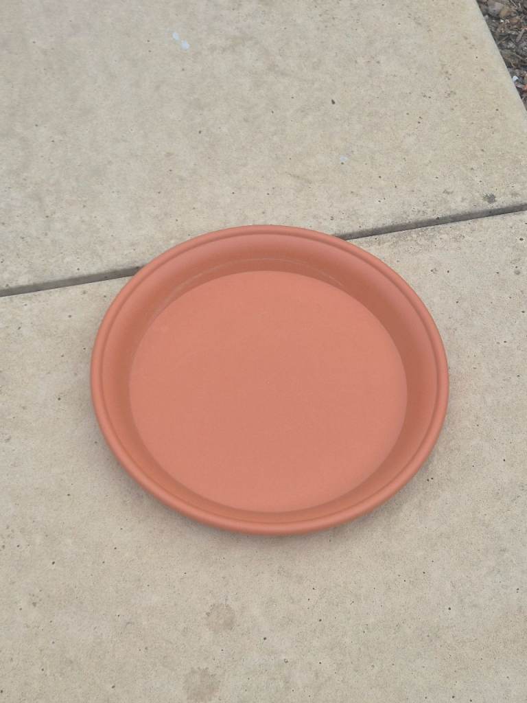 Stewart 21cm Plant Pot Saucer – Orange, For 25cm Pots