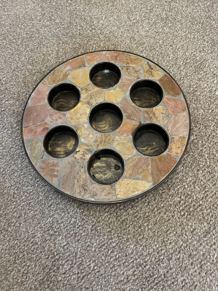 Night light candle holder