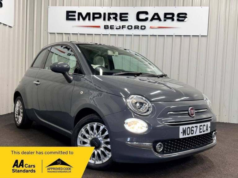 2018 Fiat 500 1.2 Lounge Euro 6 (s/s) 3dr Hatchback Petrol Manual